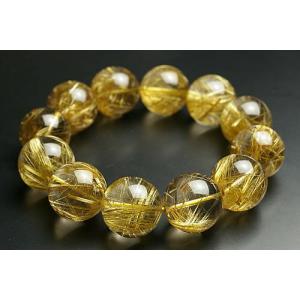 最高級品20mm25Aタイチンルチルブレスレットの詳細画像1