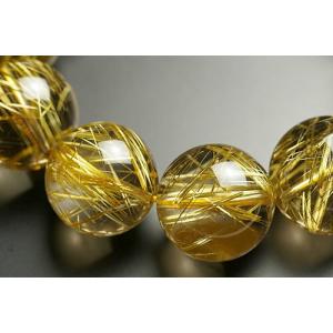 最高級品19mm25Aタイチンルチルブレスレットの詳細画像4