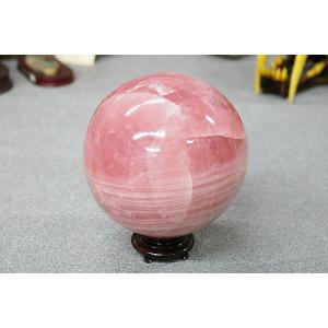特大サイズ！200mmマダガスカルローズ丸玉　マダガスカル産