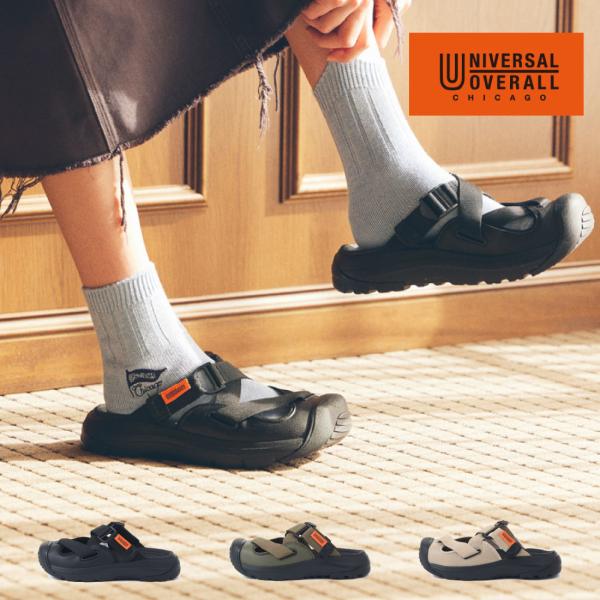 ユニバーサルオーバーオール UNIVERSAL OVERALL レディース メンズ サンダル スポー...