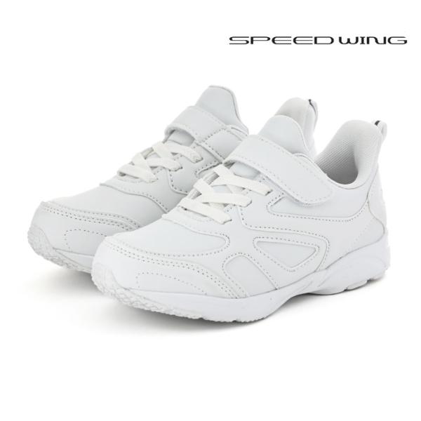 キッズ ジュニア スニーカー スリッポン ハンズフリー サッとイン ハンズフリースニーカー ホワイト...