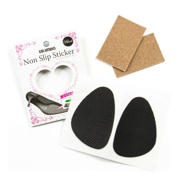 滑り止め コロンブス ノンスリップステッカー Non Slip Sticker ブラック 靴底 フラ...