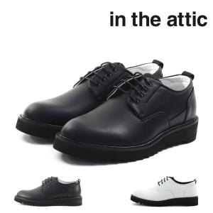 in the attic（インジアティック） メンズ ブーツ ムラスエード