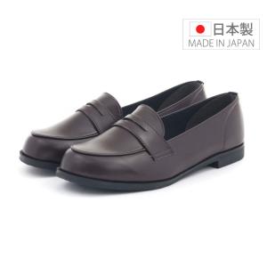 レディース パンプス コインローファー ローヒ...の詳細画像3