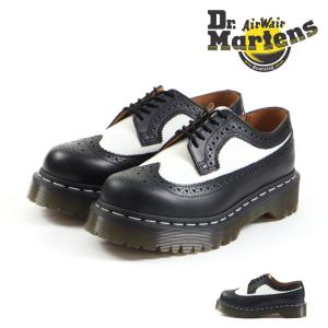ドクターマーチン Dr.Martens レディース メンズ ドレスシューズ 3989BEX ブローグシューズ 10458001 カジュアルシューズ 5ホールシューズ 本革 レザー マニッシの商品画像