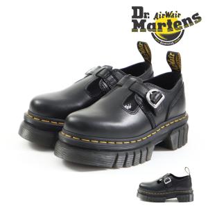 ドクターマーチン Dr.Martens レディース ドレスシューズ AUDRICK Tバー シューズ 30685001 オードリック カジュアルシューズ Tストラップ 厚底 軽量 軽い マニ｜gallerymc