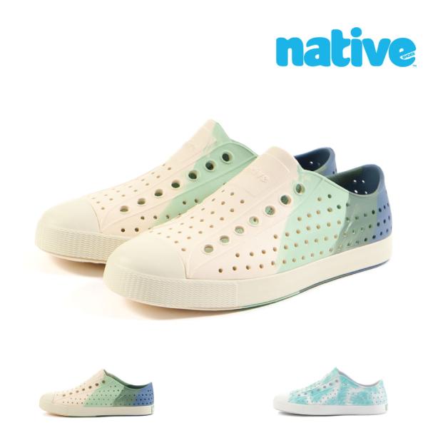 ネイティブ シューズ native shoes レディース メンズ スニーカー ジェファーソン ブル...