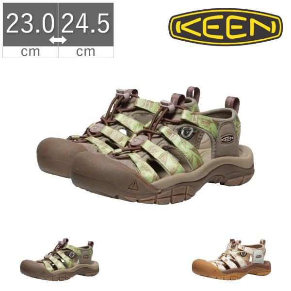 キーン KEEN レディース サンダル ニューポート レトロ 1027455 1027456 カーキ...