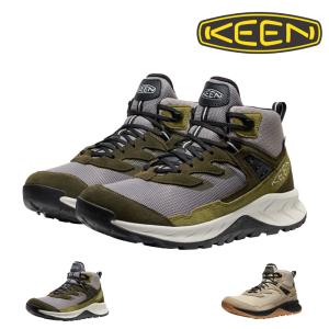 キーン KEEN メンズ スニーカー ハイトレイル ミッド ウォータープルーフ 防水ハイキングシューズ 1031118 1030343 防水 レインシューズ レインスニーカー 雨靴