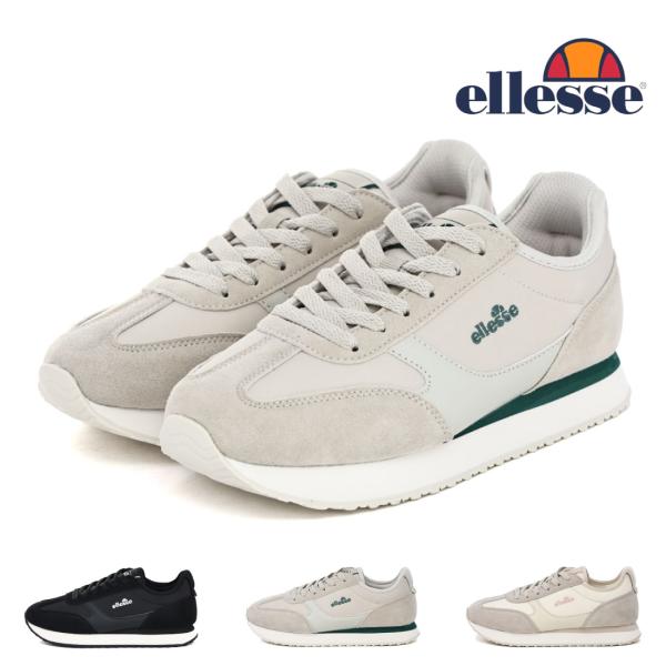 エレッセ ellesse レディース スニーカー レトロスニーカー ローカット 通勤 通学 疲れにく...