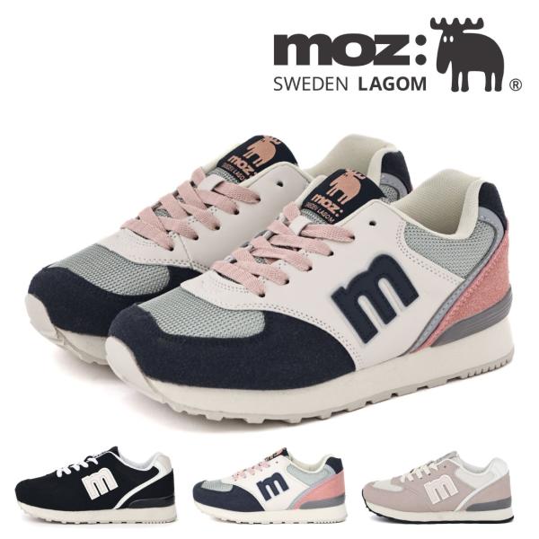 モズ moz レディース スニーカー カジュアルスニーカー スウェーデン ローゴン ローカット 通勤...
