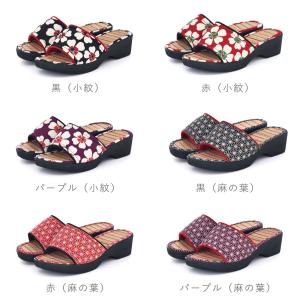 レディース サンダル 和柄サンダル 浴衣 お祭...の詳細画像2