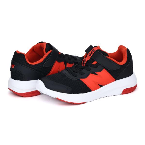 ニューバランス スニーカー キッズ ジュニア new balance P578 7AA ブラック レ...
