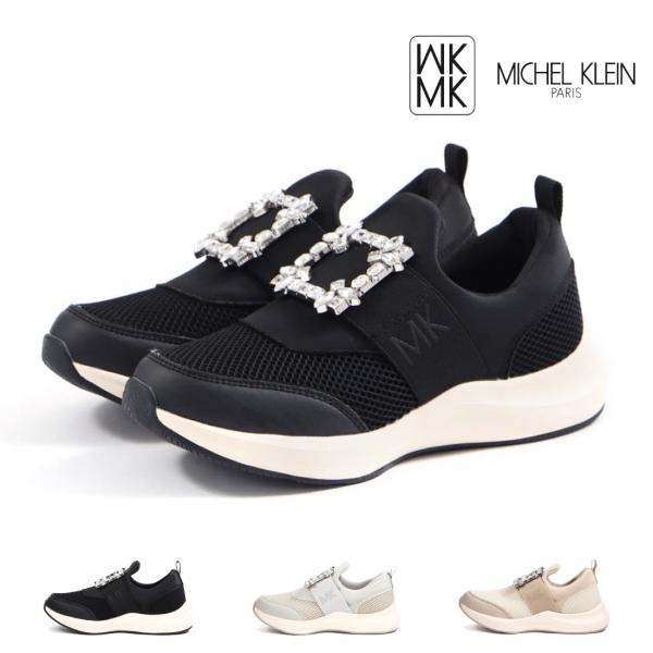 エムケー ミッシェルクラン MK ＭICHELKLEIN レディース スニーカー スリッポン 軽い ...
