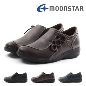 ムーンスター moonstar レディース ミセス スニーカー イヴ EVE 310 4E 幅広 ワイド シューズ スリッポン 軽量 軽い 外反母趾 ふかふか 撥水 母の日 敬老の日
