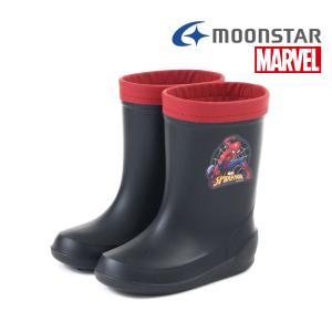 ムーンスター moonstar ベビー キッズ ジュニア レインブーツ ロンプ C68 マーベル MARVEL 男の子 子供靴 レインシューズ 長靴 雨靴 スパイダーマン アメコミ