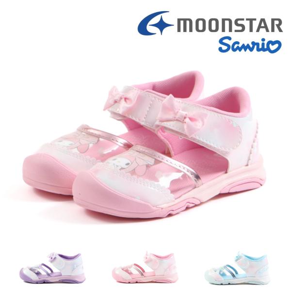 ムーンスター moonstar キッズ ジュニア 女の子 サンダル サンリオ SAC032 Sanr...