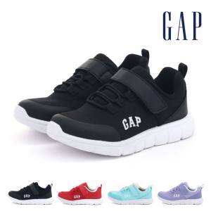 GAP ギャップ キッズ ジュニア スニーカー GPK12532 ローカット マジックテープ 運動 通学 子供靴 男の子 女の子 かわいい シンプル｜FOOT PLACE Yahoo!ショッピング店