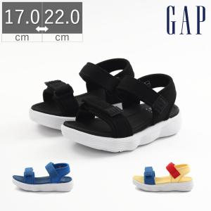 GAP ギャップ GPK22340 キッズ サンダル バックベルト スポーツサンダル スポサン 海 ブラック ブルー カラフル 黒 青 ベルトサンダル GPK22340