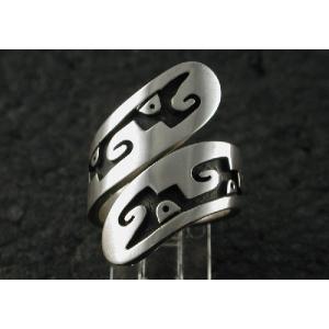 シルバーアクセサリー リング インディアンジュエリー ホピ Terrance