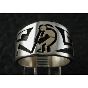 ナバホ　LENA PLATERO フェザーリング　STERLING NAVAJO ナバホ LENA PLATERO フェザーリング STERLING NAVAJO