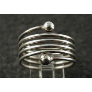 シルバーアクセサリー インディアンジュエリー ホピ リング Art Honani