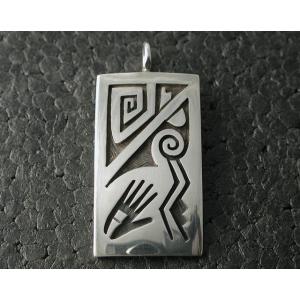 シルバーアクセサリー バックル インディアンジュエリー ホピ Stewart