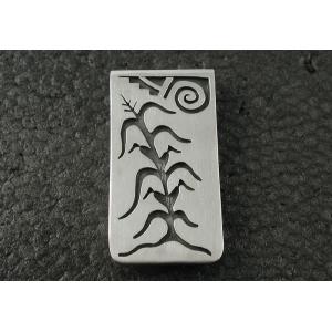 シルバーアクセサリー マネークリップ インディアンジュエリー ホピ