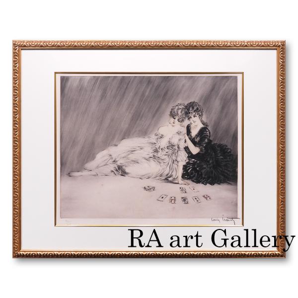 ルイ・イカール 成功 人物画 女性像 美人画 トランプ占い 作家直筆サイン 1月11日まで展示 アー...