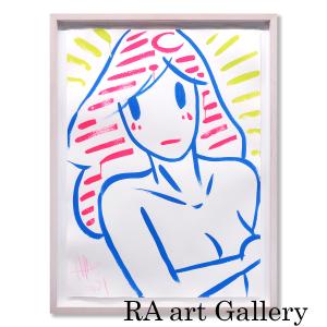 天野タケル Venus アクリル20号大 人物画 女性像 美人画 現代アート ヴィーナス 2021年 作品 大作 美品 原画 絵画 真作保証 値下げ交渉可能