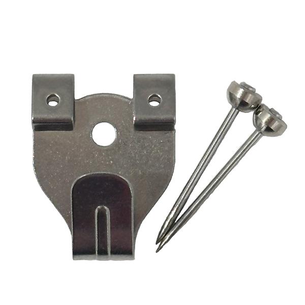 絵画 壁掛け フック 福井金属工芸 ステンレスXフック中 耐荷重7kg 石膏ボード 木壁