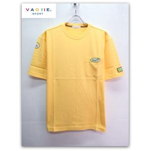 VAGIIE SPORT(バジエ スポーツ) 胸ポケ 半袖 Tシャツ イエロー｜galson