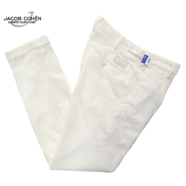 JACOB COHEN（ヤコブ コーエン) CARROT SLIM FIT ワンタック ダブル仕立て...
