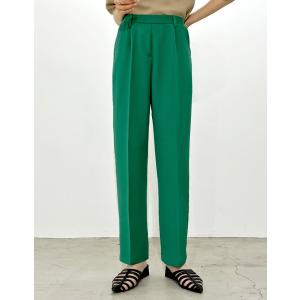 センタープレス レディース タックパンツ テー...の詳細画像2