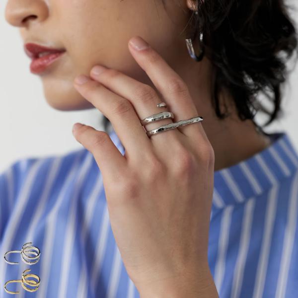 指輪 レディース リング ダブルフィンガーリング アクセサリー 返品交換不可 春夏 メール便対応 代...
