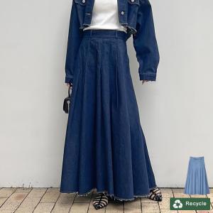 スカート レディース フレアスカート ロングスカ...の商品画像