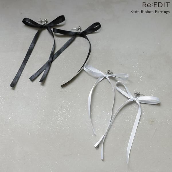 リボンピアス レディース サテン アクセサリー ピアス オケージョン 結婚式 入学式 入園式 卒園式...