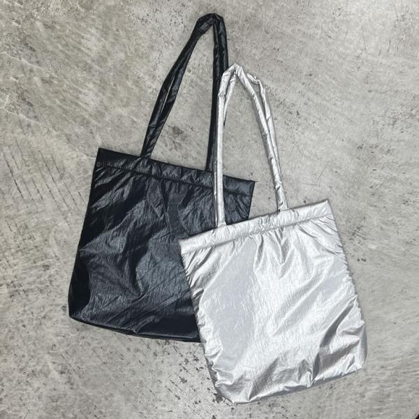 トートバッグ レディース A4サイズ収納可 シャイニー メタリック ペディン 肩掛け ソフトタッチ ...