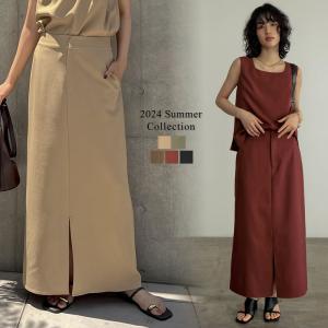 スカート レディース ナロースカート Iラインス...の商品画像