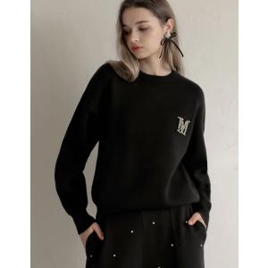 ニット トップス 長袖 レディース 3色 M/...の詳細画像1