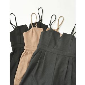 オールインワン レディース サロペット 低身長...の詳細画像1