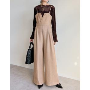 オールインワン レディース サロペット 低身長...の詳細画像4