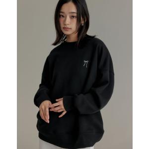 トップス レディース 裏起毛 スウェット ワン...の詳細画像2