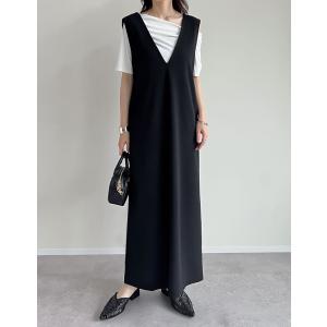 ワンピース ジャンパースカート レディース ジ...の詳細画像2