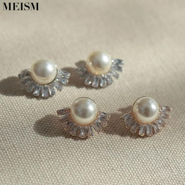 ピアス アクセサリー レディース クリスタル フェイクパール 2025春夏 入学式 結婚式 オケージ...