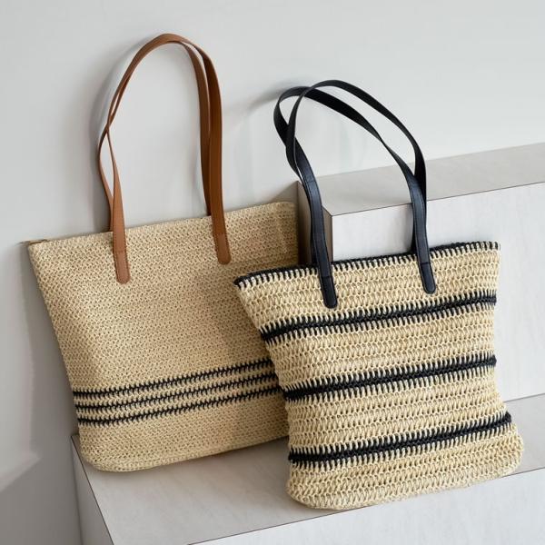 バッグ レディース かごバッグ ショルダーバッグ トートバッグ 肩掛け ペーパー ポケットあり A4...