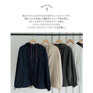 ラッシュガード ブルゾン レディース パーカー...の詳細画像4