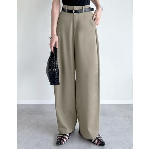 カーブパンツ レディース パンツ バレルレッグ...の詳細画像5