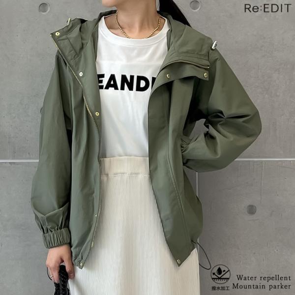 マウンテンパーカー アウター レディース M/L 撥水加工 軽量 ライトアウター マンパ パーカー ...