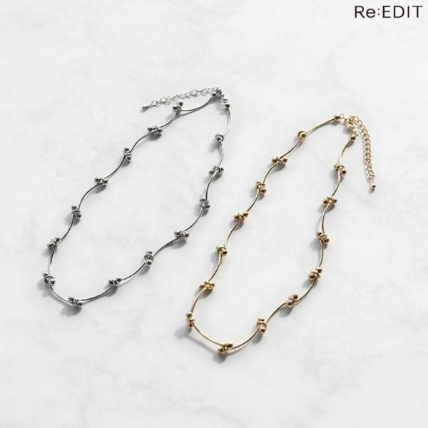 ネックレス チョーカー レディース アクセサリー ウェーブ オケージョン セレモニー フォーマル 結...